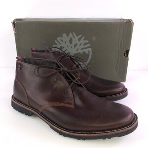 TIMBERLAND Men’s Chukka Ankle Boots Sz 7 Richdale Leather Lace Up A1 TYN